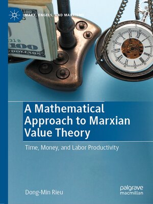 cover image of A Mathematical Approach to Marxian Value Theory